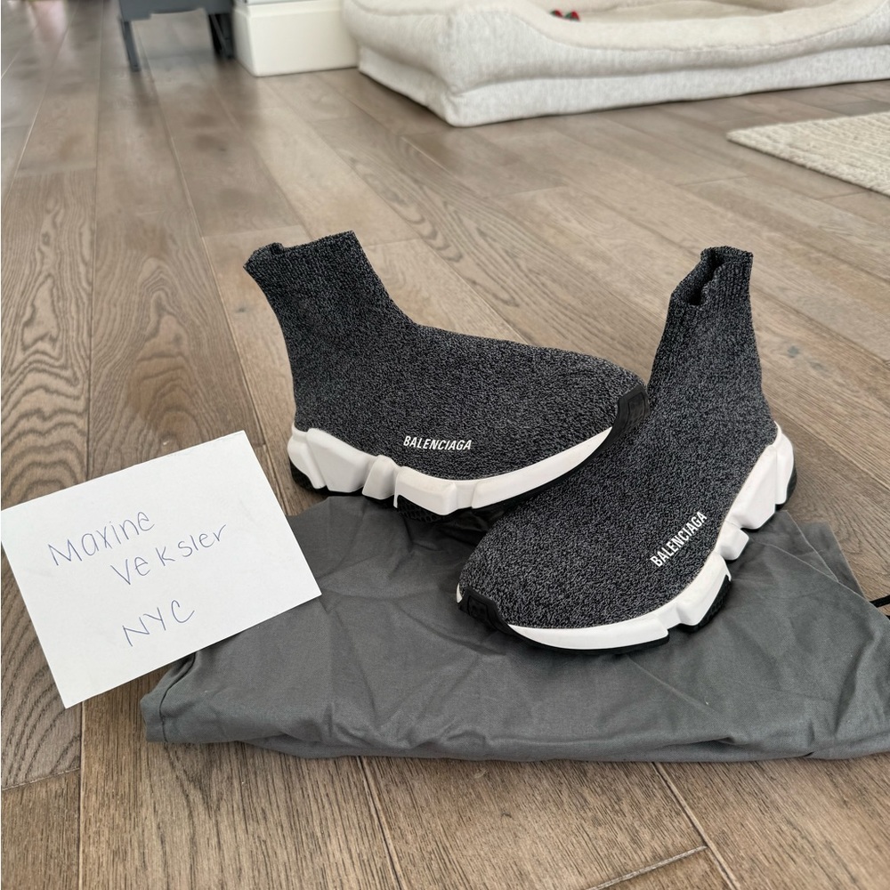 Balenciaga Speed Knit High Top Sneakers